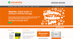 Desktop Screenshot of nexenta.com